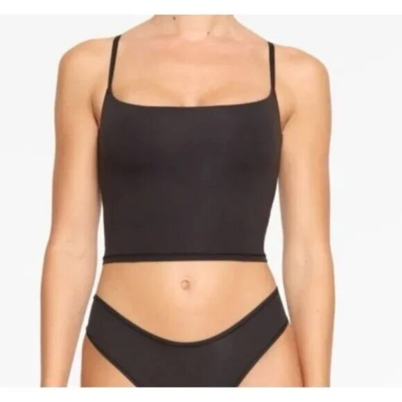 NWT SKIMS CAMI - Black - Size S - Picture 1 of 2